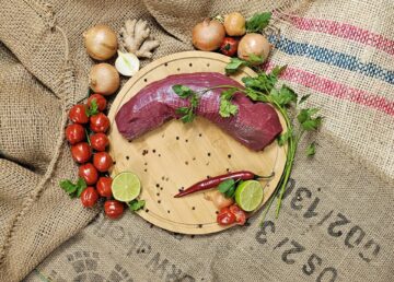 Udziec z jelenia bez kości- ligawa