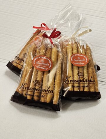 Słomka ptysiowa z cukrem 80g